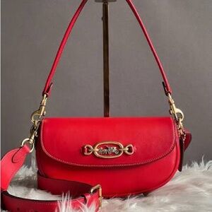 Coach Red Harley Bag 23 Shoulder/Crossbody Bag
